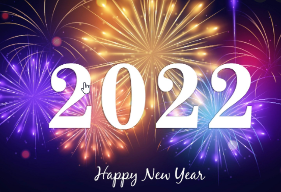 Happy New Year 2022